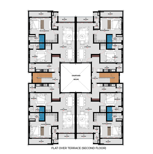Asake Cottage Layout SF